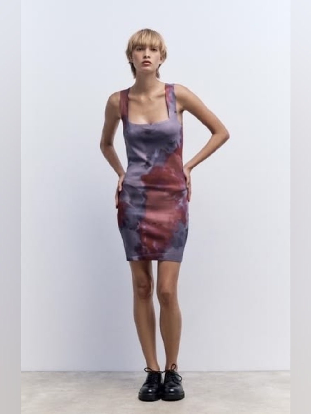 Zara | Tie-Dye Bodycon Dress